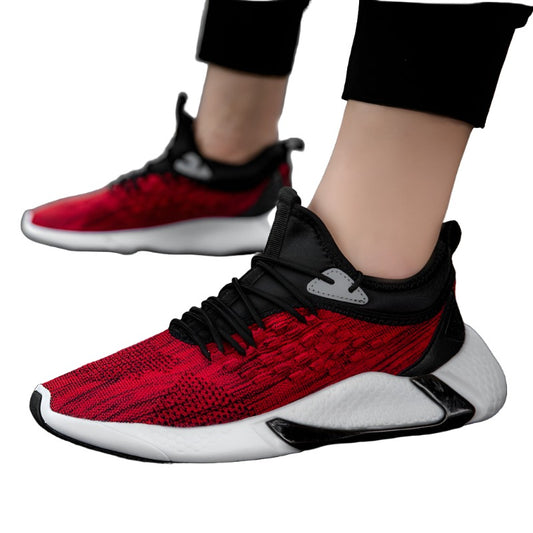 Flying Woven Breathable Men's Casual Sports Shoes